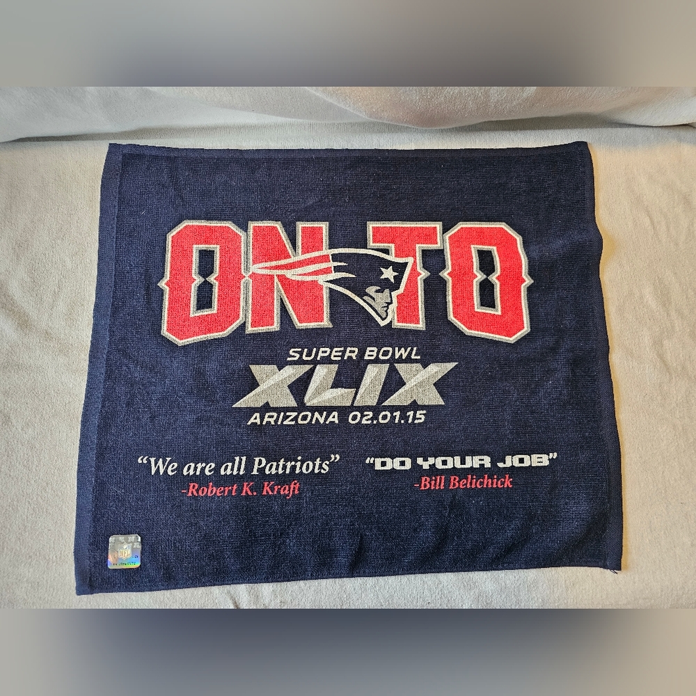 ProTowels New England Super Bowl XLIX Patriots Rally Towel